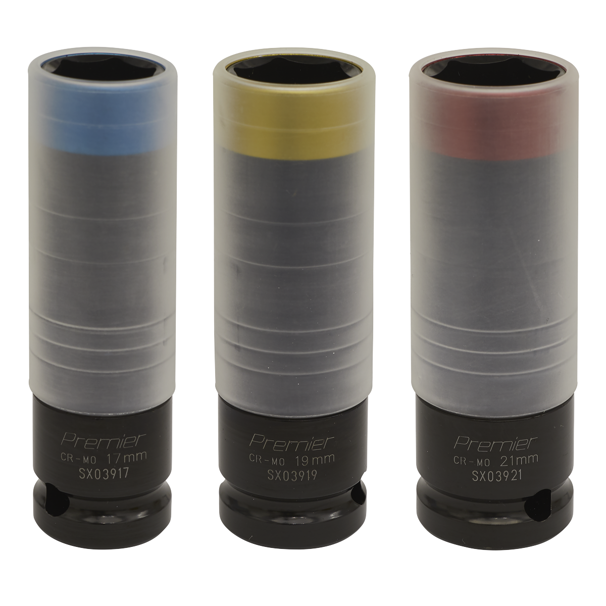 Premier Alloy Wheel Ultra-Power Impact Socket Set 1/2"Sq Dri