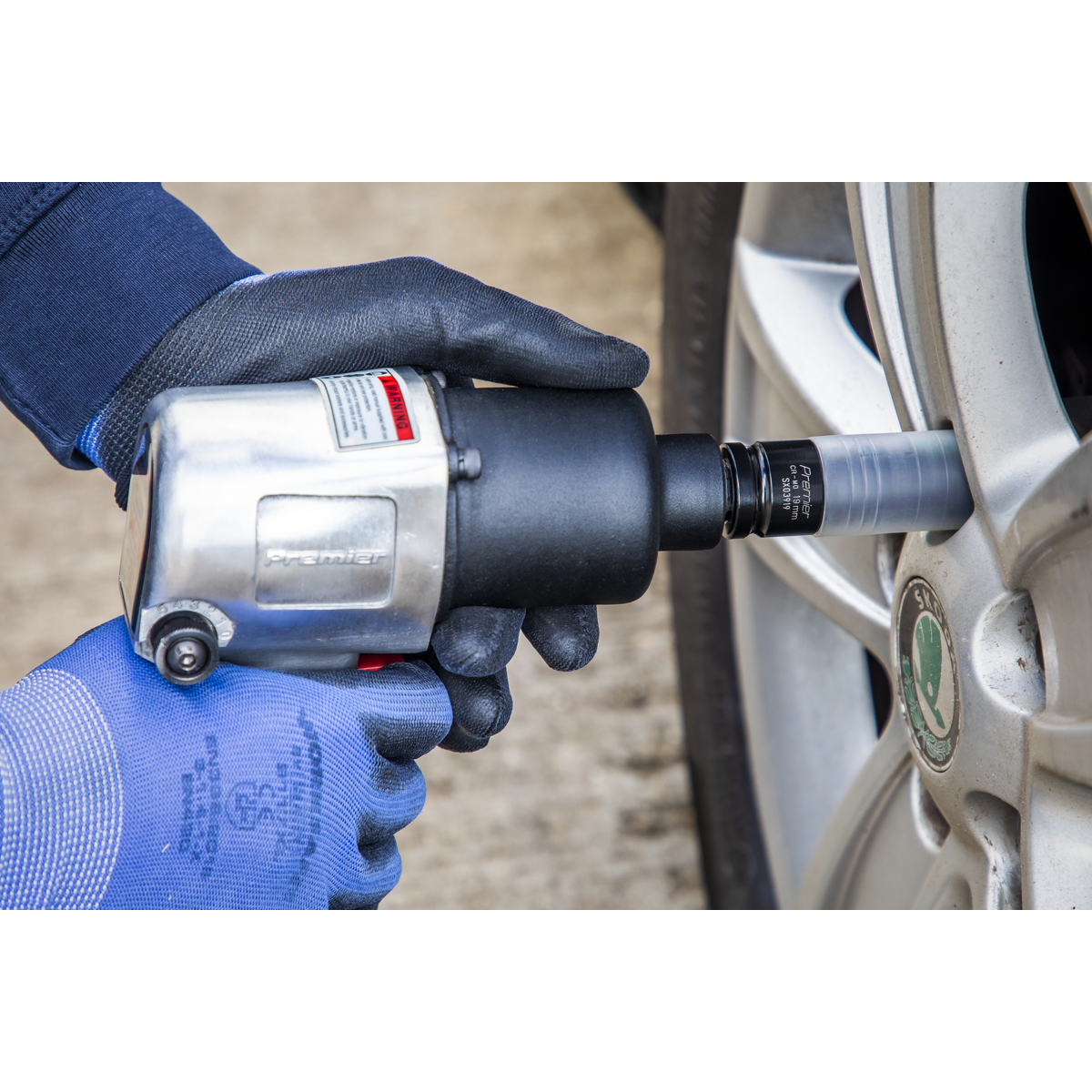 Premier Alloy Wheel Ultra-Power Impact Socket 1/2"Sq Drive 1