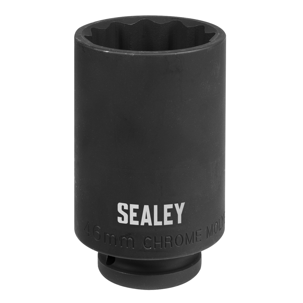 Impact Socket 1/2"Sq Drive 12-Point 46mm