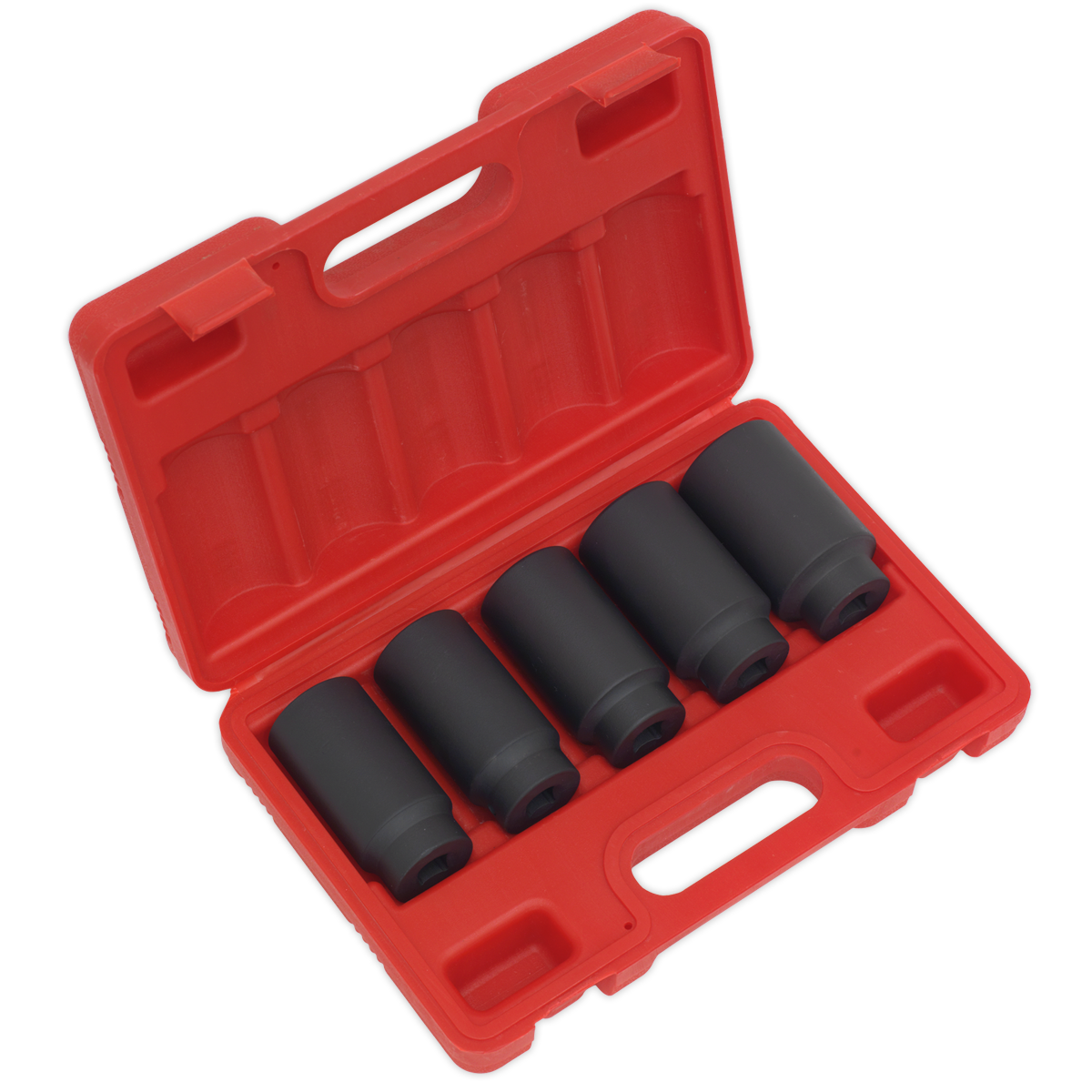 Impact Hub Nut Socket Set 1/2"Sq Drive 5pc