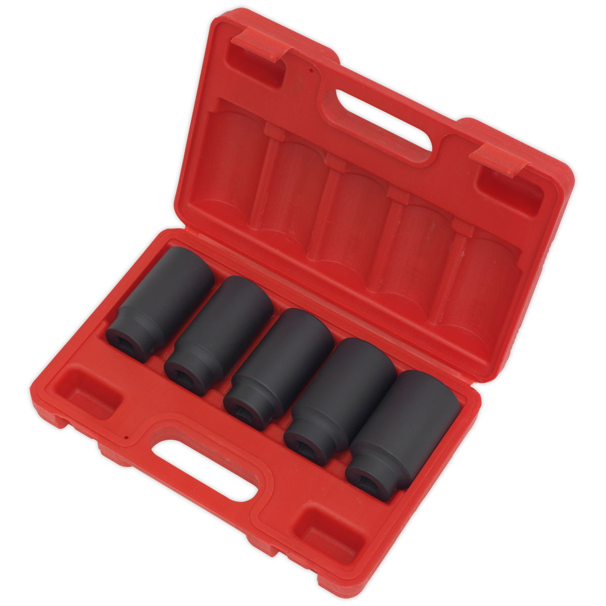 Impact Hub Nut Socket Set 1/2"Sq Drive 5pc