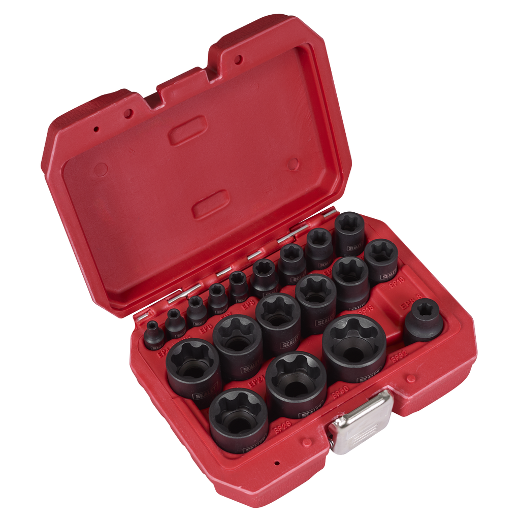 External TRX-P* Socket Set 19pc
