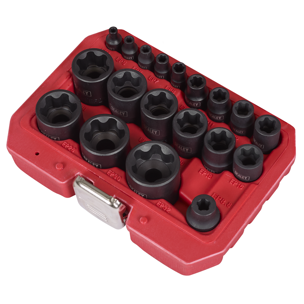 External TRX-P* Socket Set 19pc