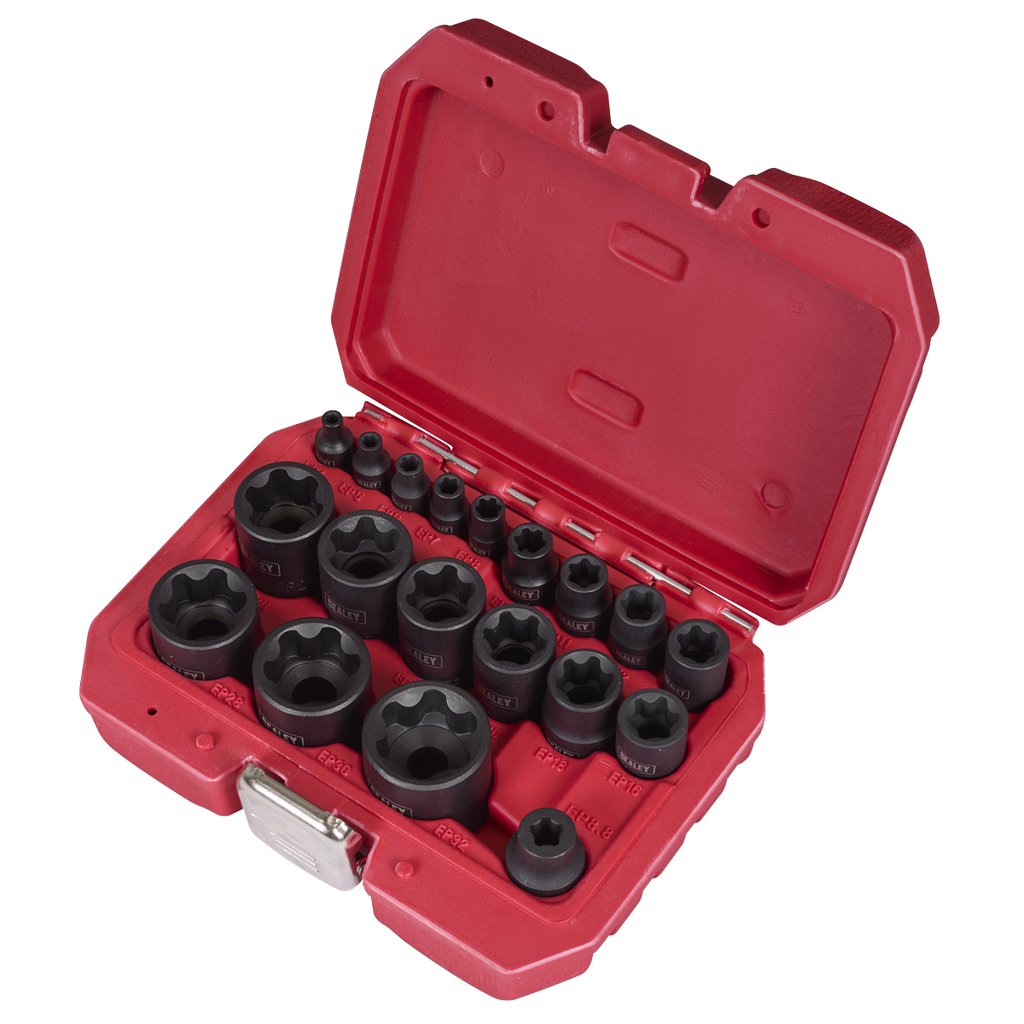 External TRX-P* Socket Set 19pc