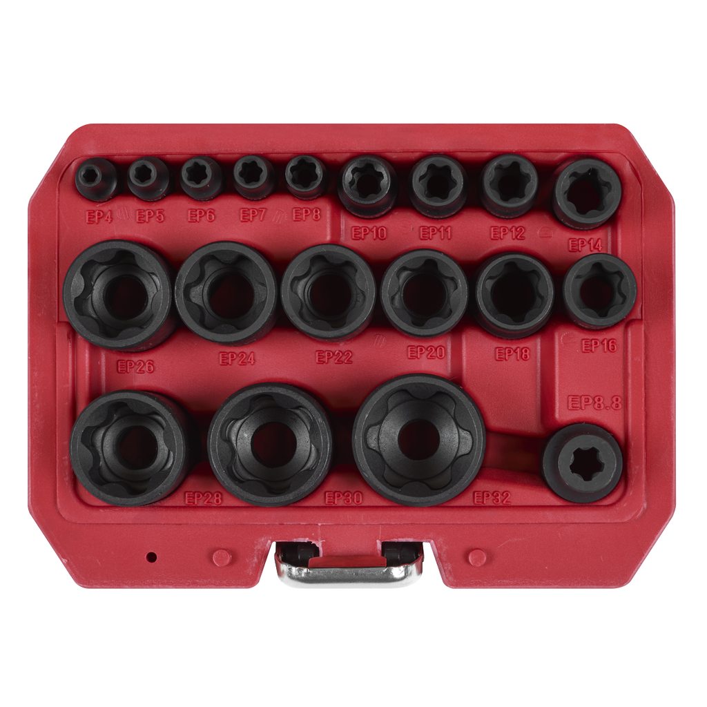 External TRX-P* Socket Set 19pc