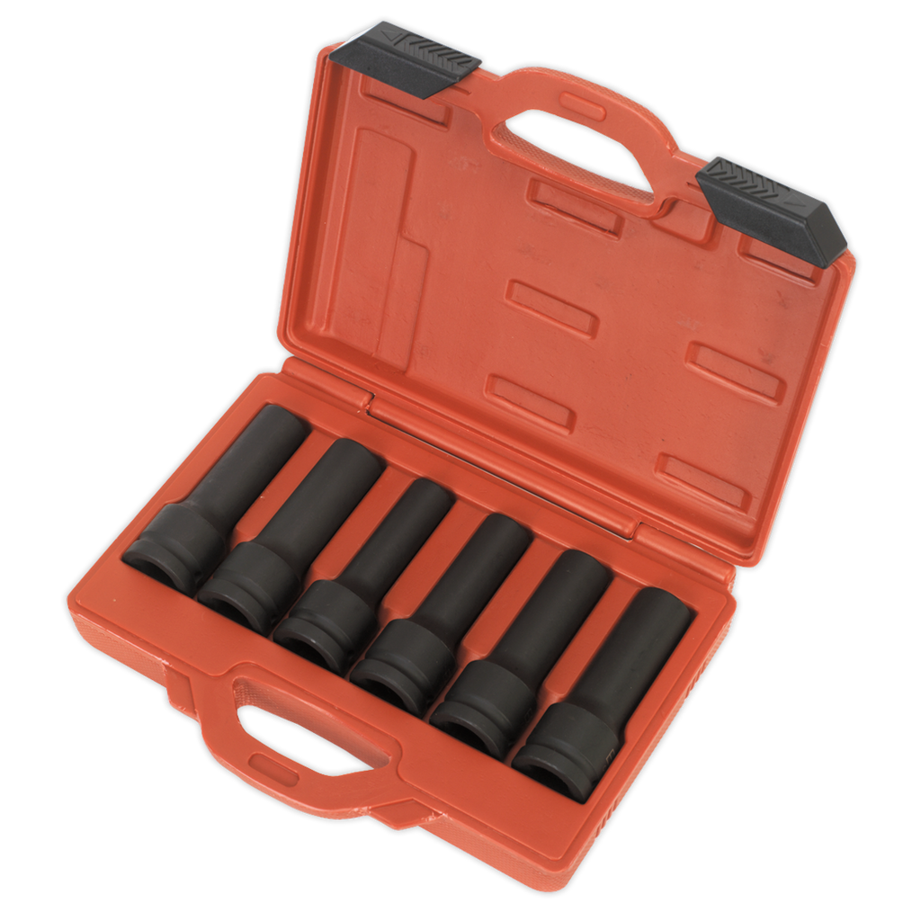 Impact & TRX-Star* Female Deep Socket Set 3/4"Sq Drive 12-Po