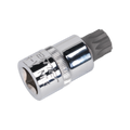 Premier Security Spline Socket Bit 1/2"Sq Drive M16
