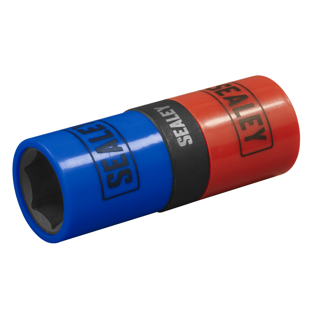 Double Ended Impact Socket 21 x 21.5mm 1/2"Sq Drive Alloy Wh