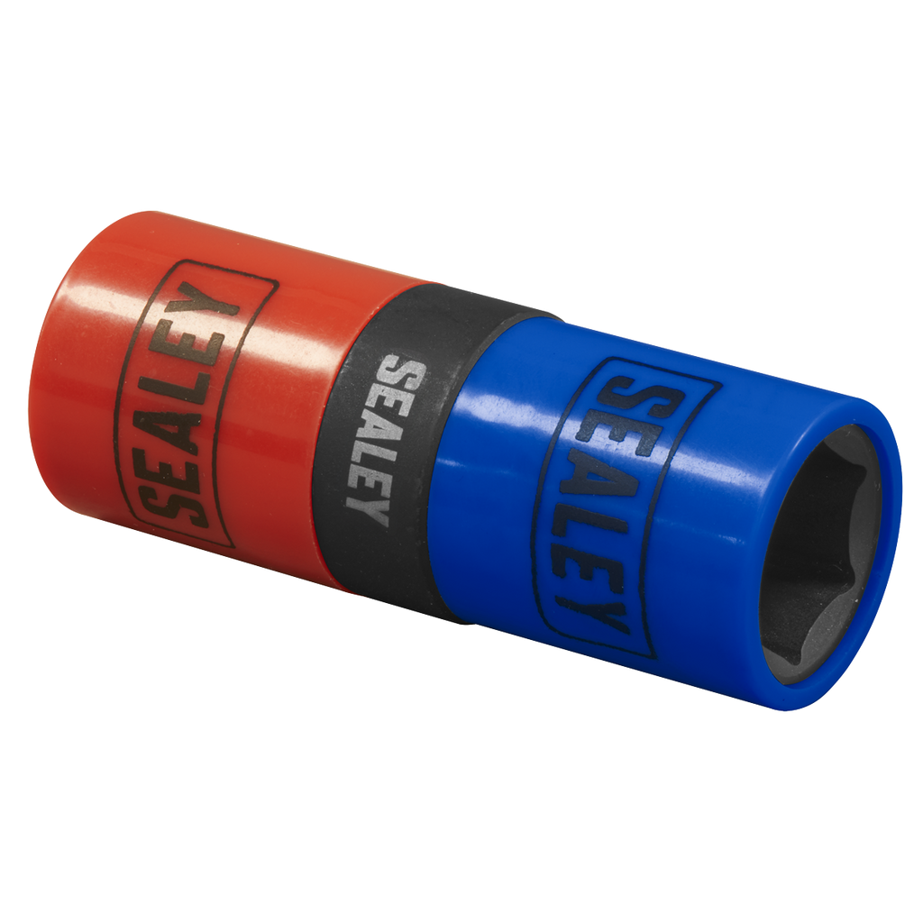 Double Ended Impact Socket 21 x 21.5mm 1/2"Sq Drive Alloy Wh