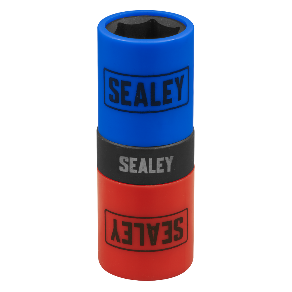 Double Ended Impact Socket 21 x 21.5mm 1/2"Sq Drive Alloy Wh