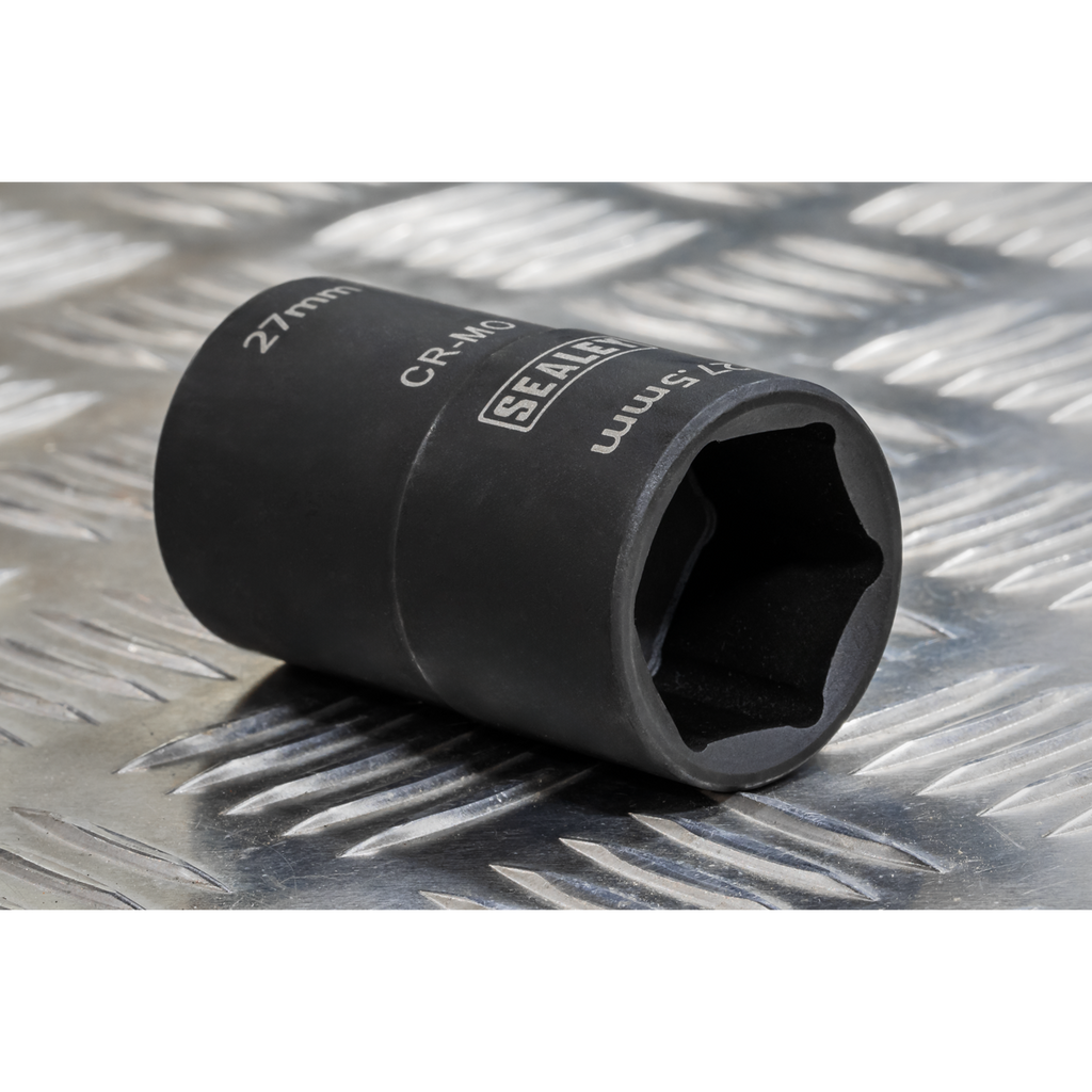 63mm Double Ended Impact Socket 1/2"Sq Drive 27 x 27.5mm