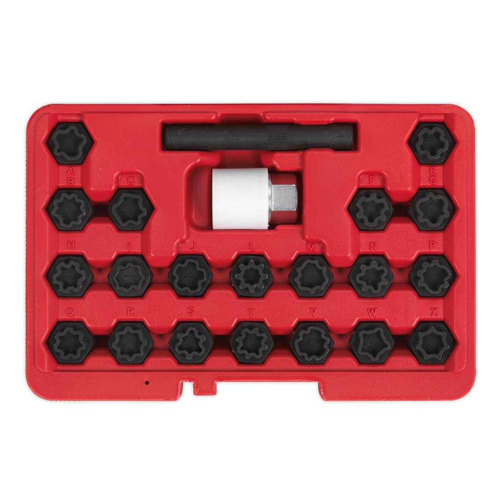 Locking Wheel Nut Key Set for Audi 22pc