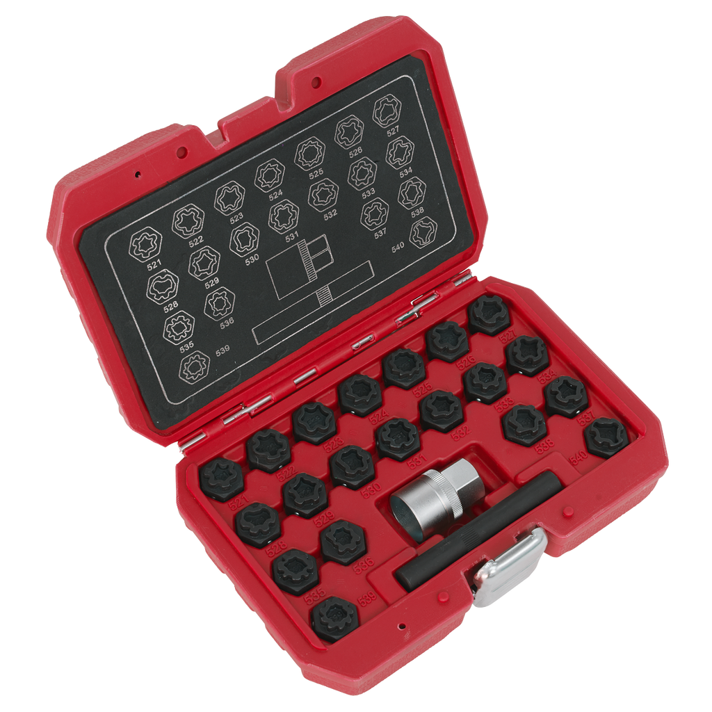Locking Wheel Nut Key Set for VAG 22pc