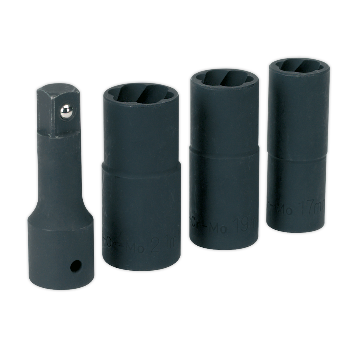 Wheel Nut Removal Flip Impact Sockets 1/2"Sq Drive