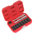 Locking Wheel Nut Removal Set 10pc