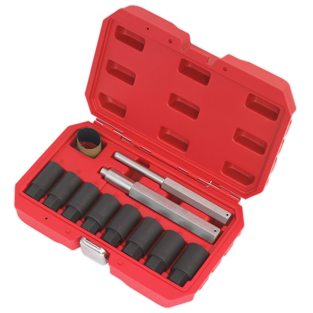 Locking Wheel Nut Removal Set 10pc