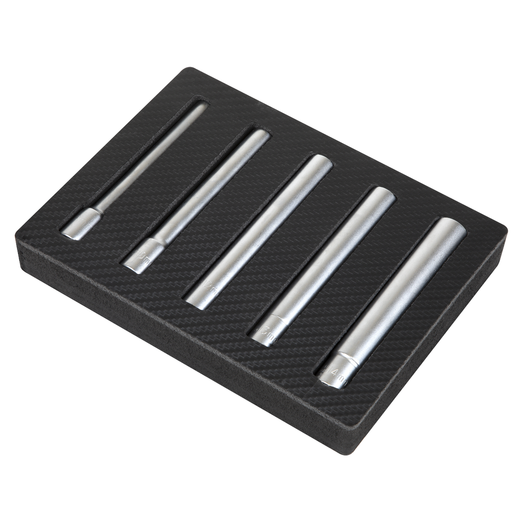 Extra-Deep Socket Set 3/8"Sq Drive 5pc