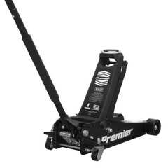 Sealey 4 Tonne Low Entry Trolley Jack with Rocket Lift - Black - A