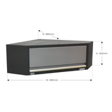 Sealey Modular Corner Wall Cabinet 865mm - A