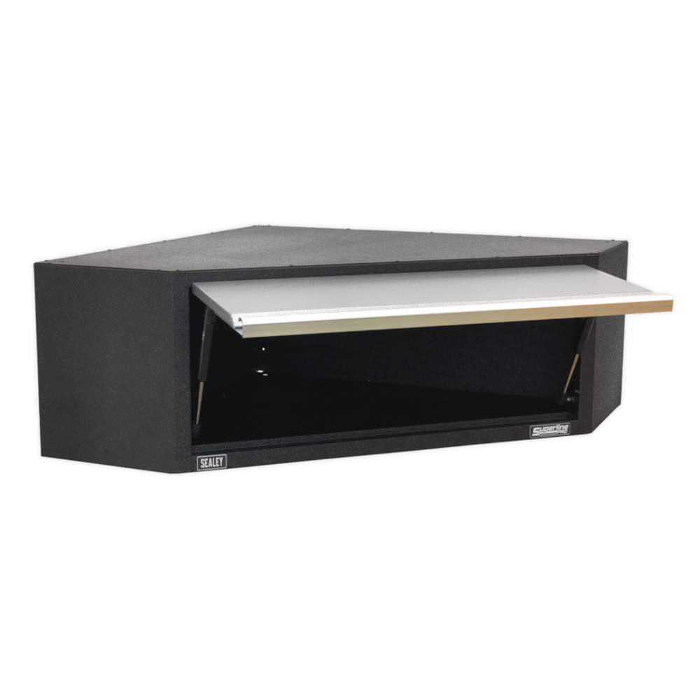 Sealey APMS61 Superline Pro Modular Heavy-Duty Corner Wall Mounted Tool Storage Box Garage Workshop Cabinet Unit 865mm
