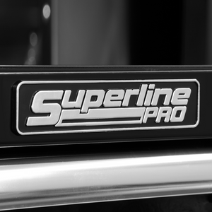 Sealey AP41119B Superline Pro 1 Drawer Middle Add On Tool Chest Storage Box with Ball Bearing Slides Black