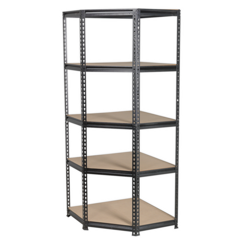 Sealey 5 Shelf Corner Racking Unit 150kg Per Level - C
