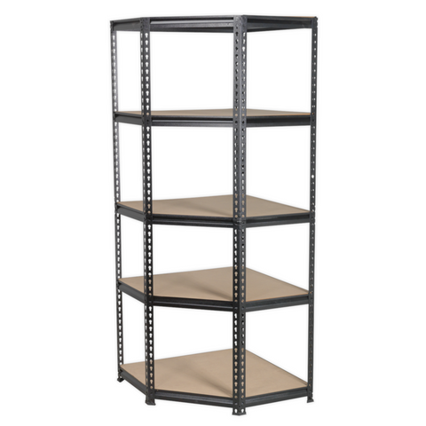 Sealey 5 Shelf Corner Racking Unit 150kg Per Level - B