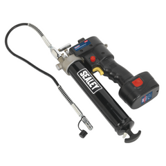 Sealey CPG12V Professional Cordless Grease Lubrication Gun 12V with 1 x 2.0Ah Batteries