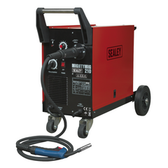 Sealey MIGHTYMIG210 Professional Gas & Gasless MIG Welding Machine 210A 210Amp 230V with Euro Torch