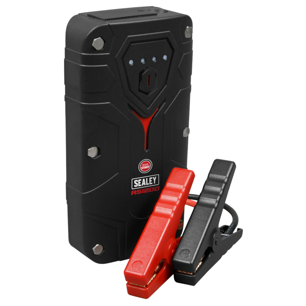 Sealey RS1200 RoadStart Emergency Vehicle Battery Jump Lead Booster Starter Power Pack 1200A 12V