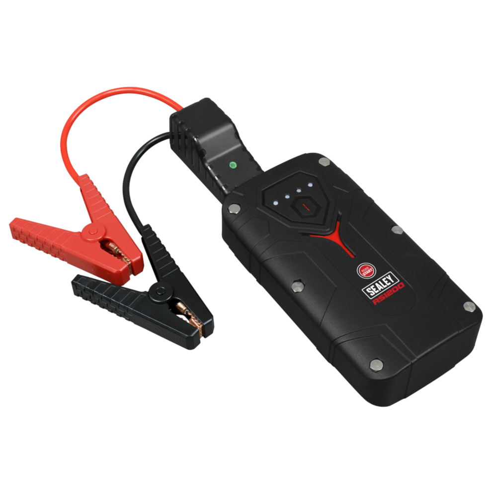 Sealey RS1200 RoadStart Emergency Vehicle Battery Jump Lead Booster Starter Power Pack 1200A 12V