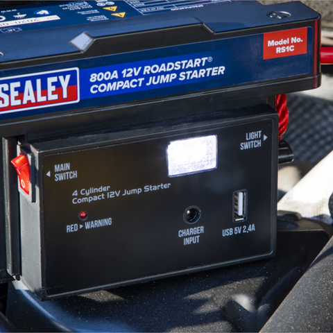 Sealey RoadStart Compact Jump Starter 900A 12V