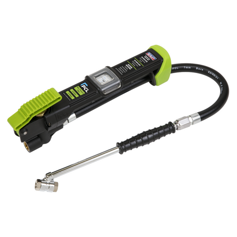 Sealey Airlite Eco Tyre Inflator with Twin Push-On Connector - A