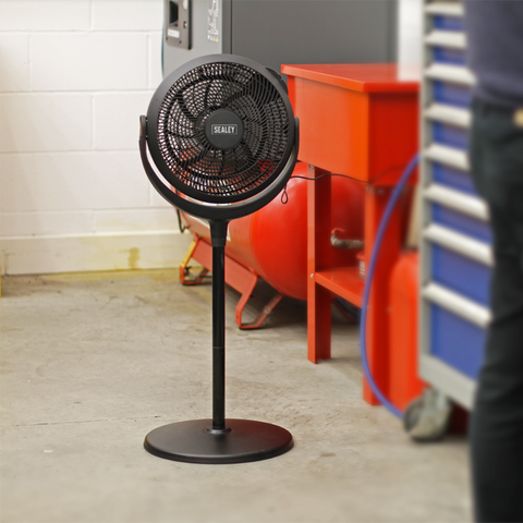 Sealey 12" 3-Speed Desk & Pedestal Fan - A