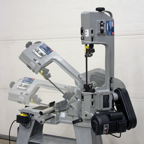 Sealey Horizontal/Vertical Bandsaw 150mm with Vice & Stand 375W - A