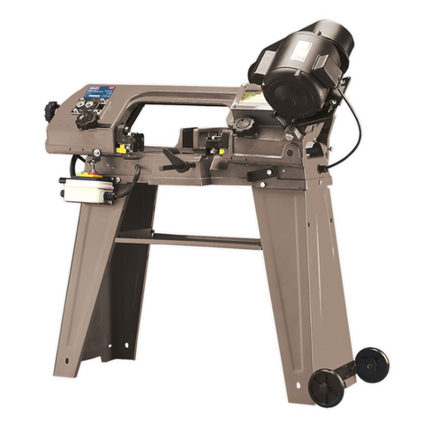 Sealey Horizontal/Vertical Bandsaw 150mm with Vice & Stand 375W - A