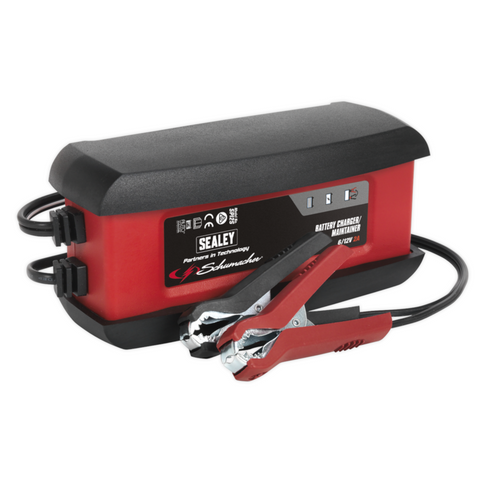Sealey Intelligent Battery Charger & Maintainer 2A 6/12V - A
