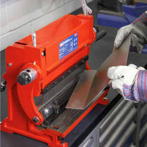 Sealey TIO305 3 in 1 Manual Bench Mounted Steel Metal Bender Garage Workshop Machine 305mm