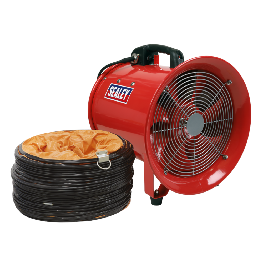 Sealey VEN300 Portable Air Ventilator 300mm with 5m Ducting