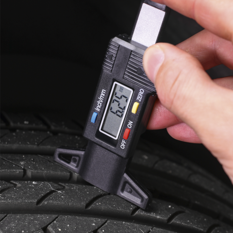 Sealey Digital Tyre Tread Depth Gauge - A