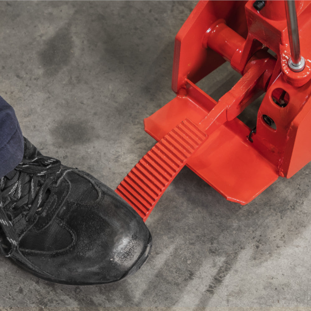 Sealey 5001 5 Tonne Heavy Duty Long Reach Garage Workshop Vehicle Lifting Trolley Jack Red