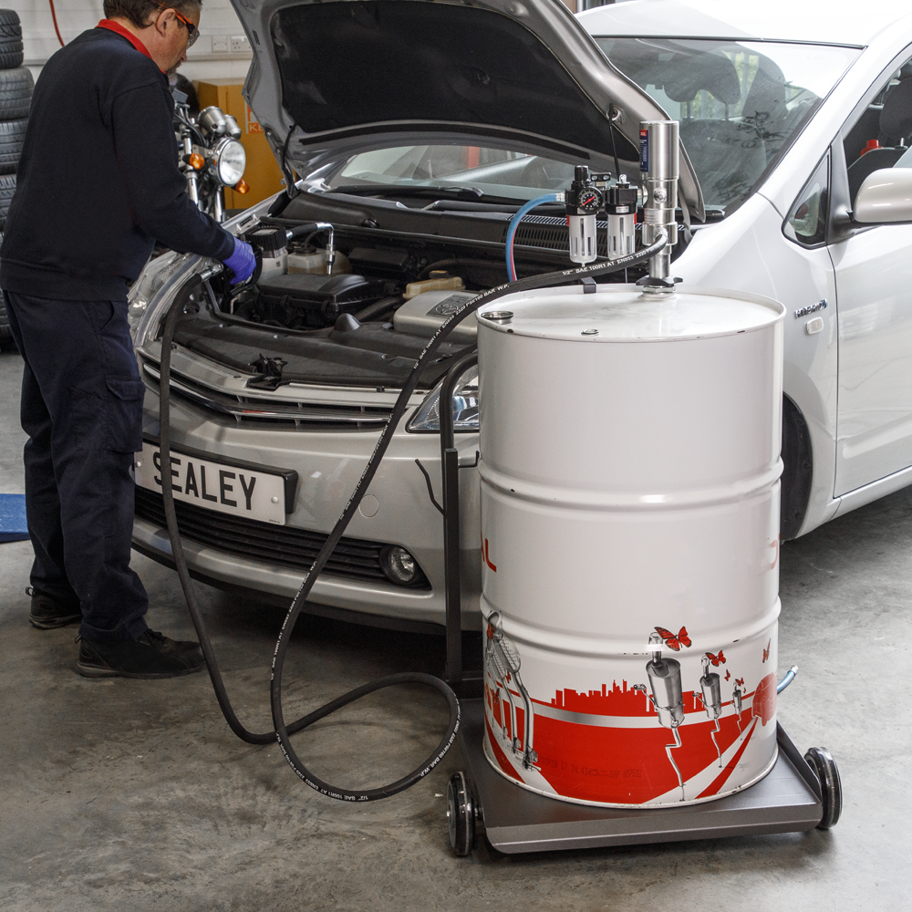 Sealey AK4561D Air Operated Oil Fluid Drum Dispenser System