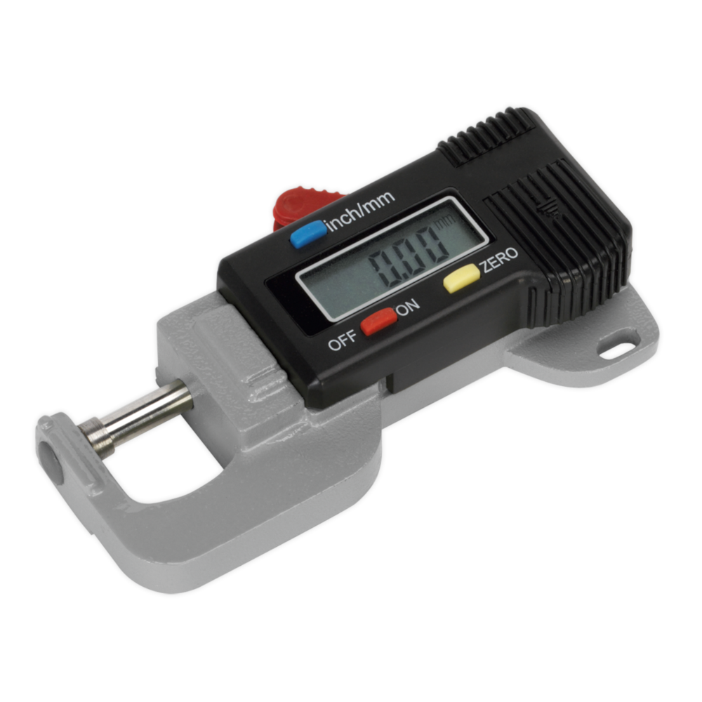 Sealey Digital External Micrometer 0-12.7mm (0-0.5") - A