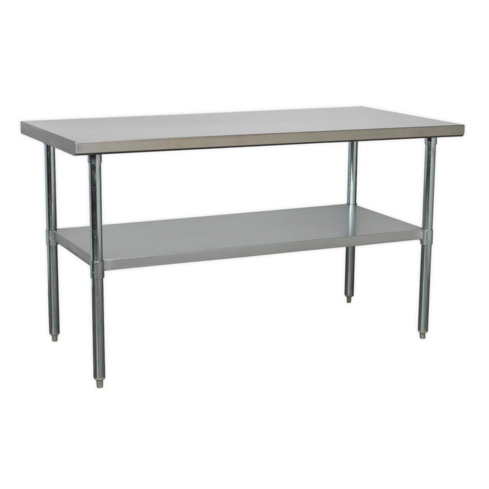 Sealey AP1560SS Stainless Steel Worktop Garage Workshop Workbench 1530mm