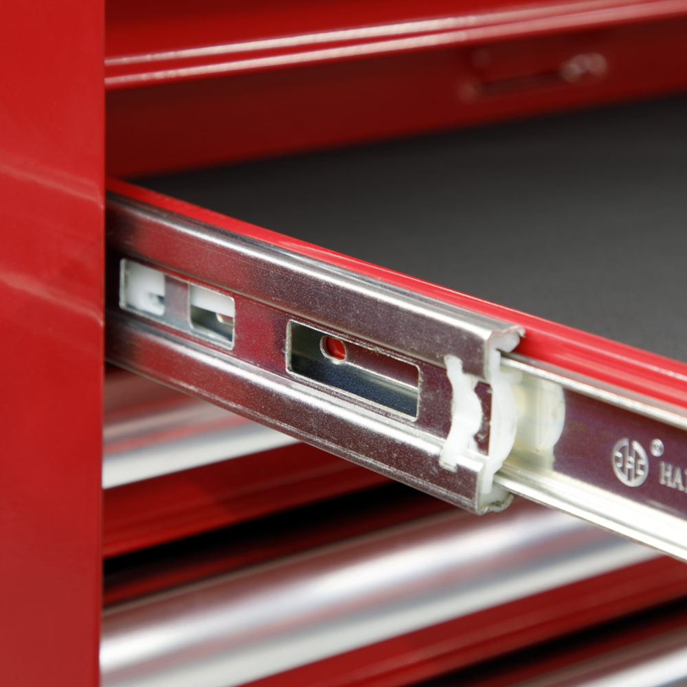Sealey AP223 American Pro 3 Drawer Middle Add On Tool Chest Storage Box with Ball Bearing Slides Red