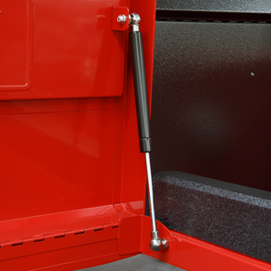 Sealey AP3401 Superline Pro 4 Drawer Top Tool Chest Storage Box with Ball Bearing Slides Red
