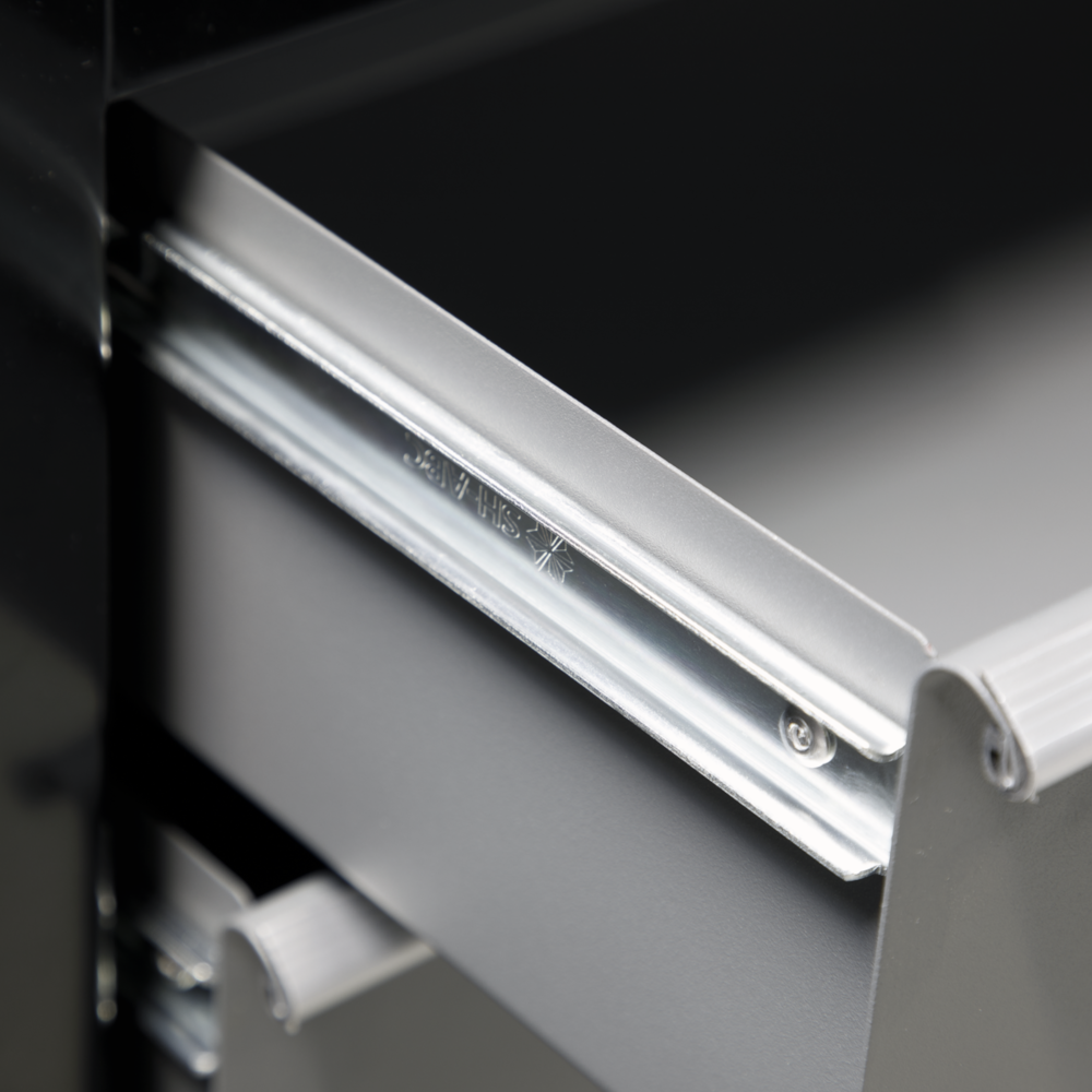 Sealey AP3508TB Amercian Pro 8 Drawer Rollcab Roller Tool Storage Cabinet with Ball Bearing Slides Black Grey