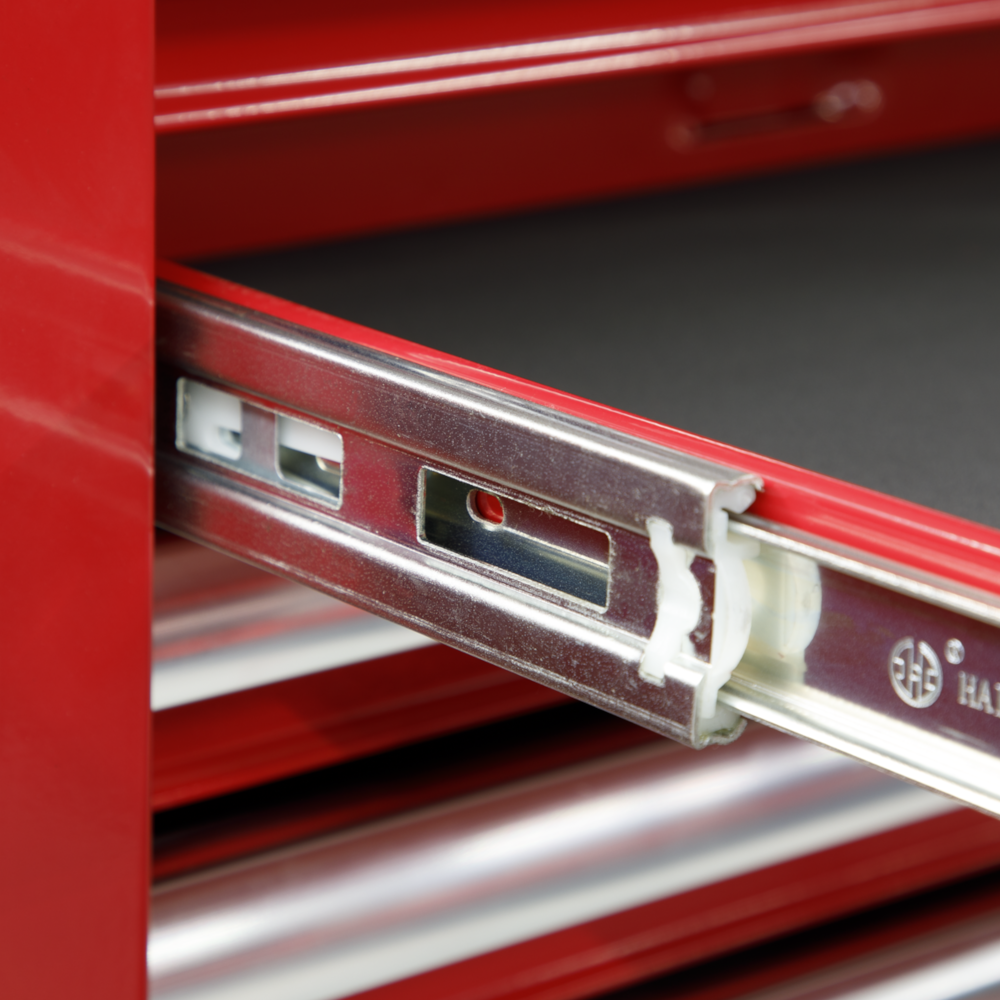Sealey AP6612 Superline Pro 12 Drawer Roller Tool Cabinet Storage Box with Ball Bearing Runner Slides Red
