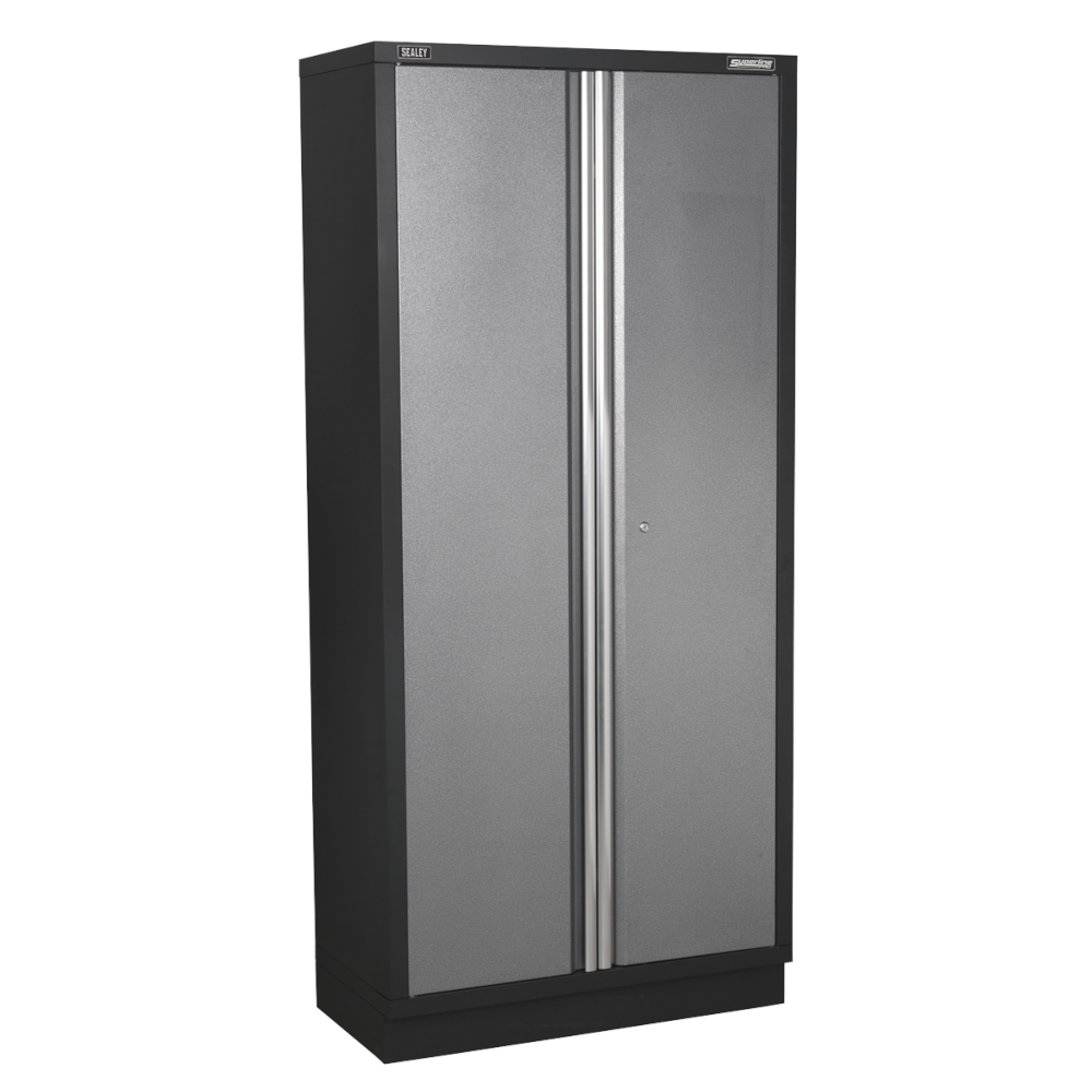 Sealey APMS56 Superline Pro Modular Heavy-Duty Full Height 2 Door Floor Mounted Tool Storage Box Garage Workshop Cabinet Unit 915mm