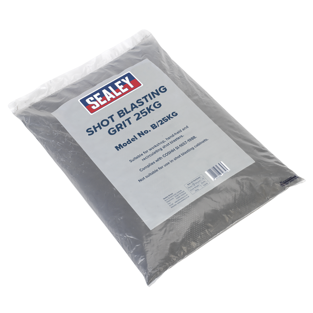 Sealey B25KG Shot Blasting Grit Bag 25kg